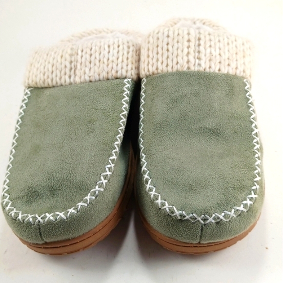 Dearform Cozy Comfort Woman's  Mock Toe Clog Slipper 7/8........................ - Picture 7 of 11